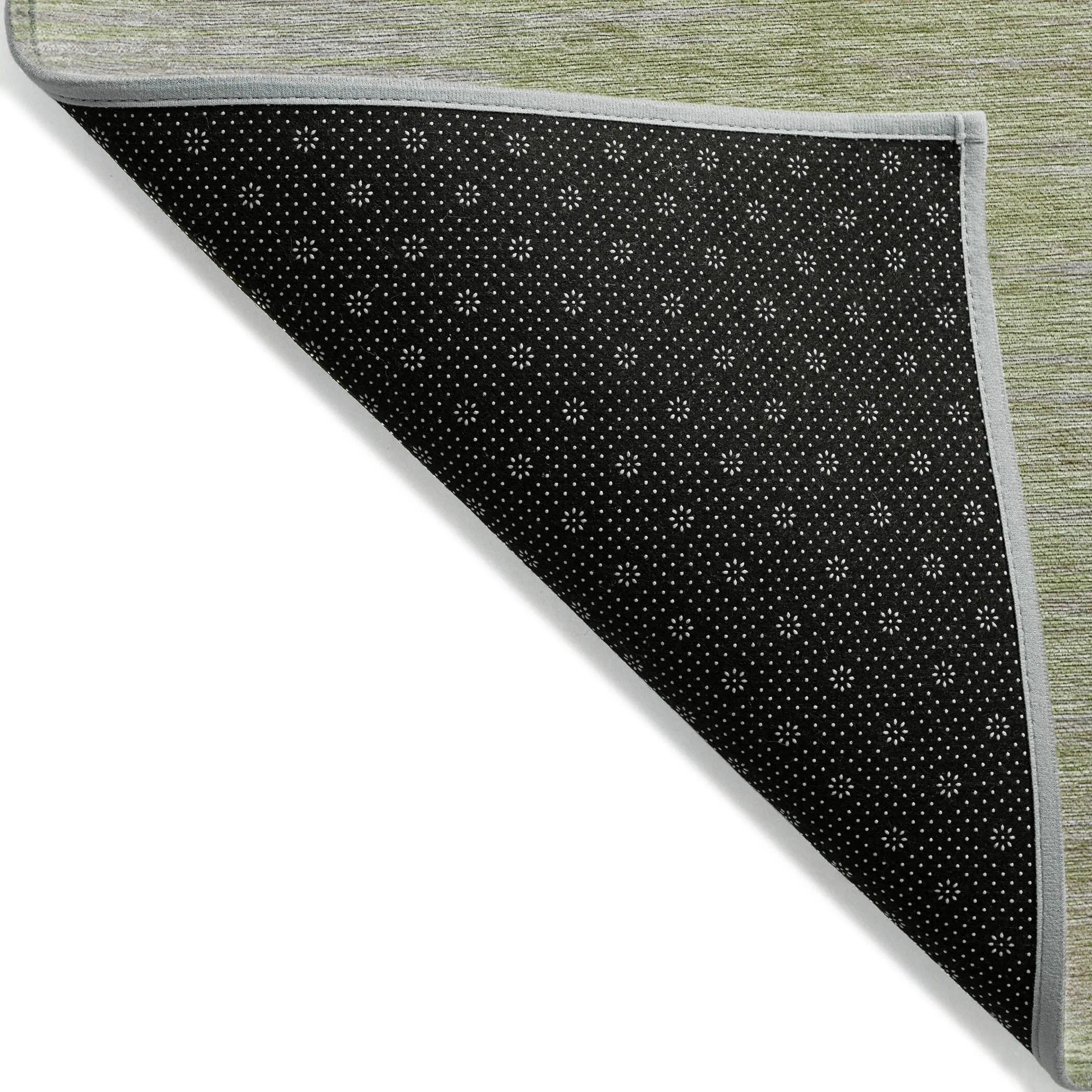 Machine Washable Indoor/ Outdoor Chantille Solid Ombre Rug