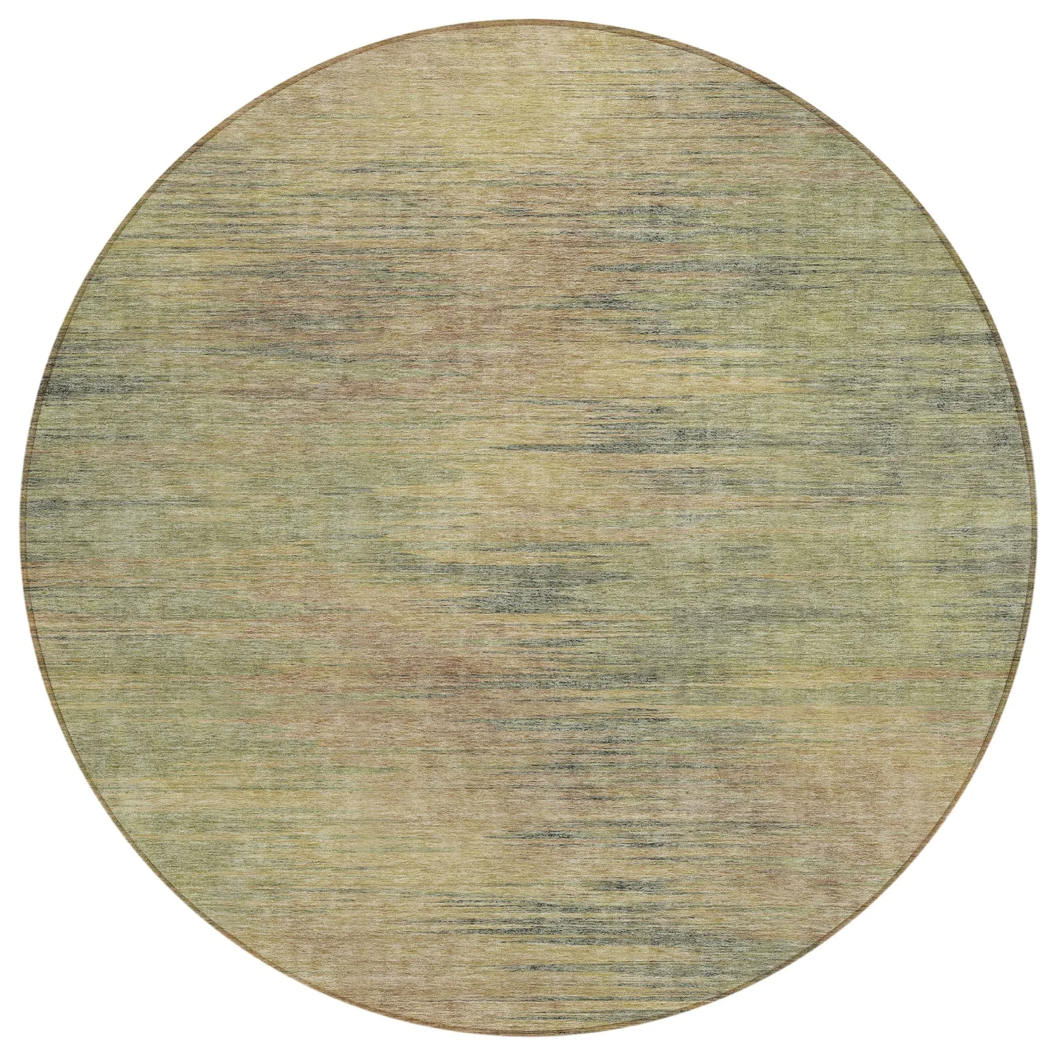 Machine Washable Indoor/ Outdoor Chantille Solid Ombre Rug
