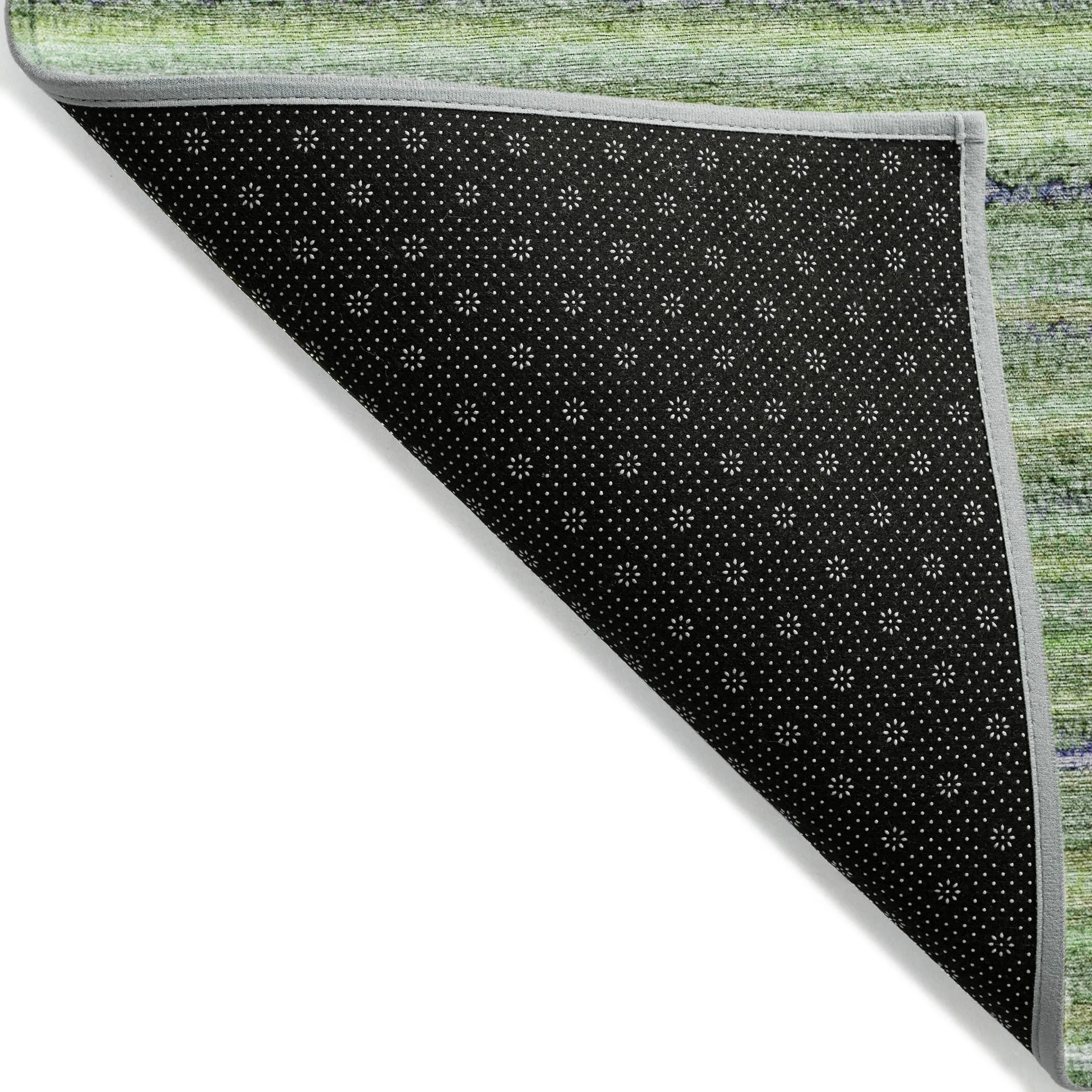 Machine Washable Indoor/ Outdoor Chantille Stripes Rug