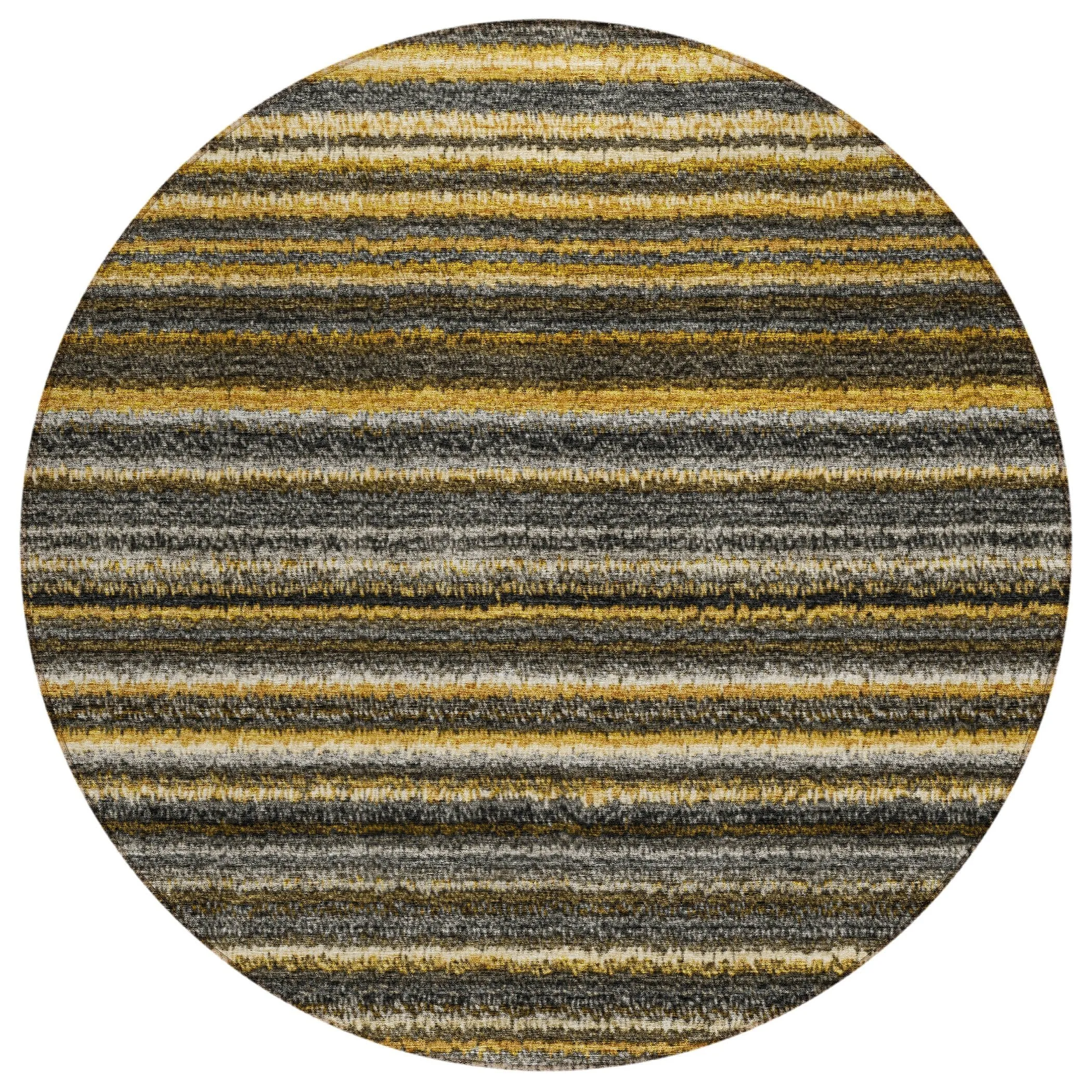 Machine Washable Indoor/ Outdoor Chantille Stripes Rug
