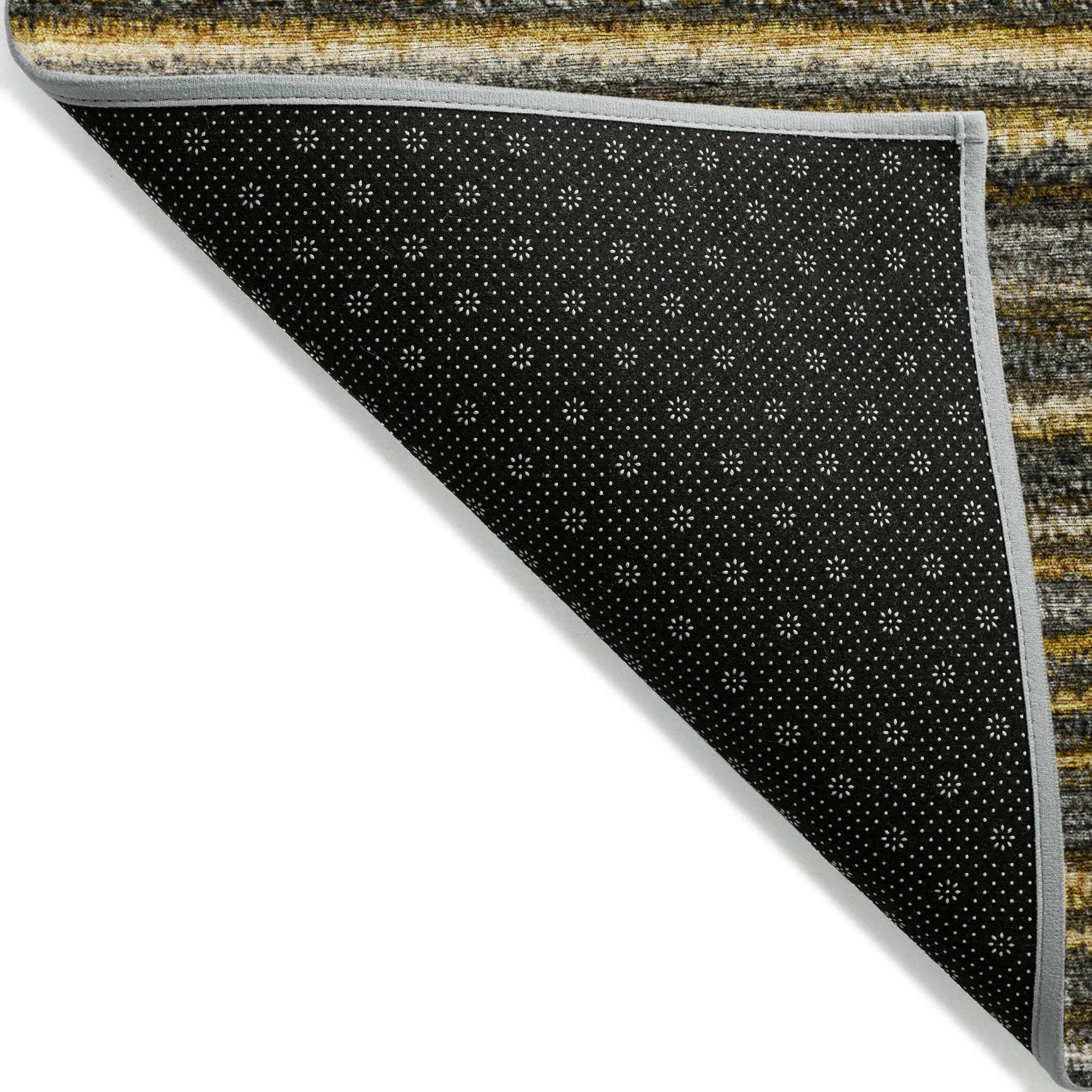 Machine Washable Indoor/ Outdoor Chantille Stripes Rug