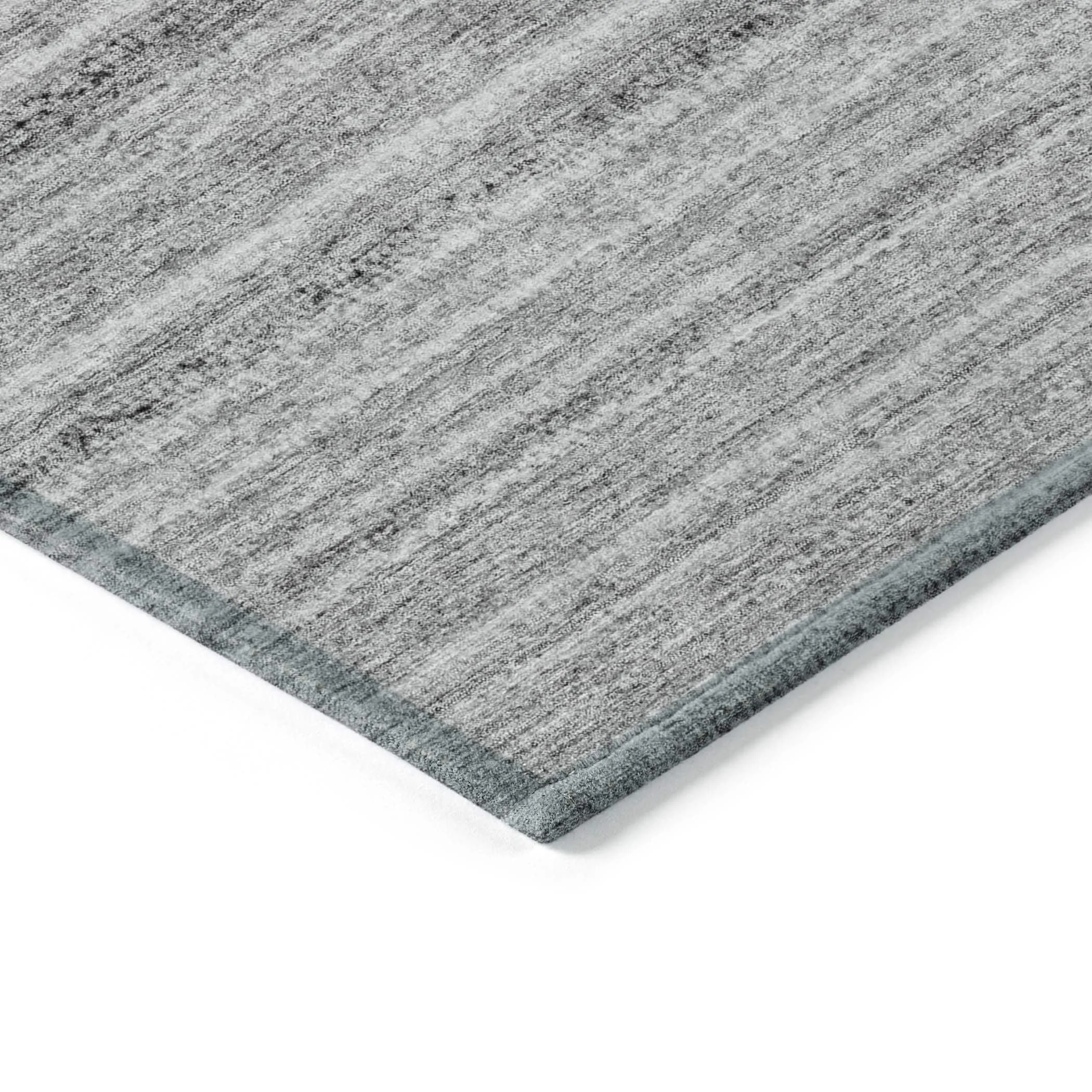 Machine Washable Indoor/ Outdoor Chantille Stripes Rug