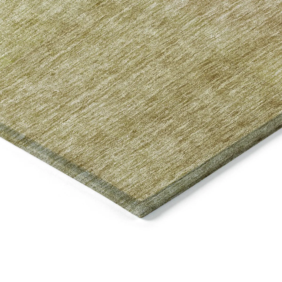 Machine Washable Indoor/ Outdoor Contemporary Abstract Chantille Rug