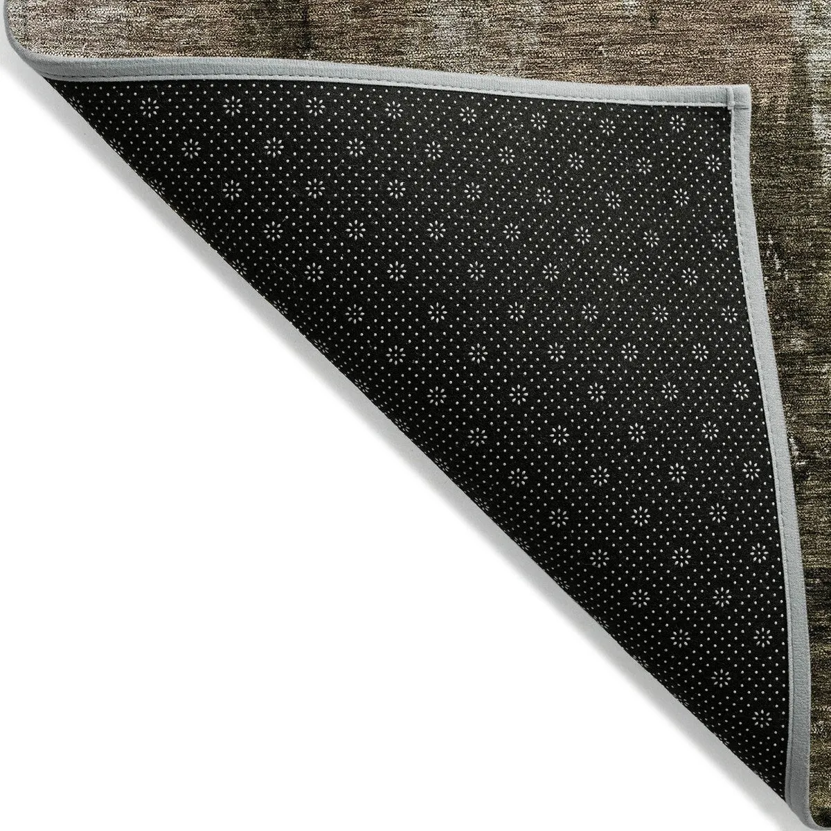Machine Washable Indoor/ Outdoor Contemporary Chantille Rug