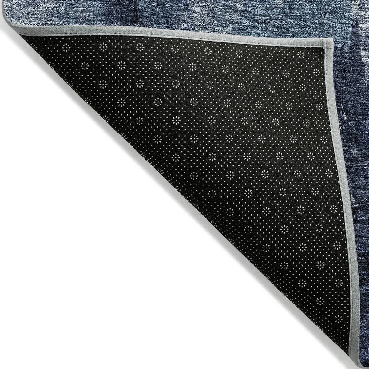 Machine Washable Indoor/ Outdoor Contemporary Chantille Rug
