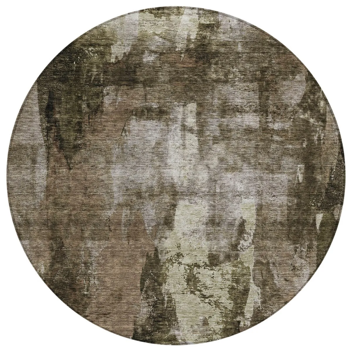 Machine Washable Indoor/ Outdoor Contemporary Chantille Rug