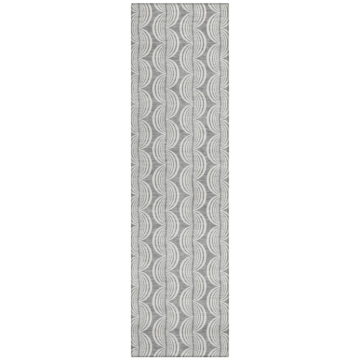 Machine Washable Indoor/ Outdoor Contemporary Chantille Rug