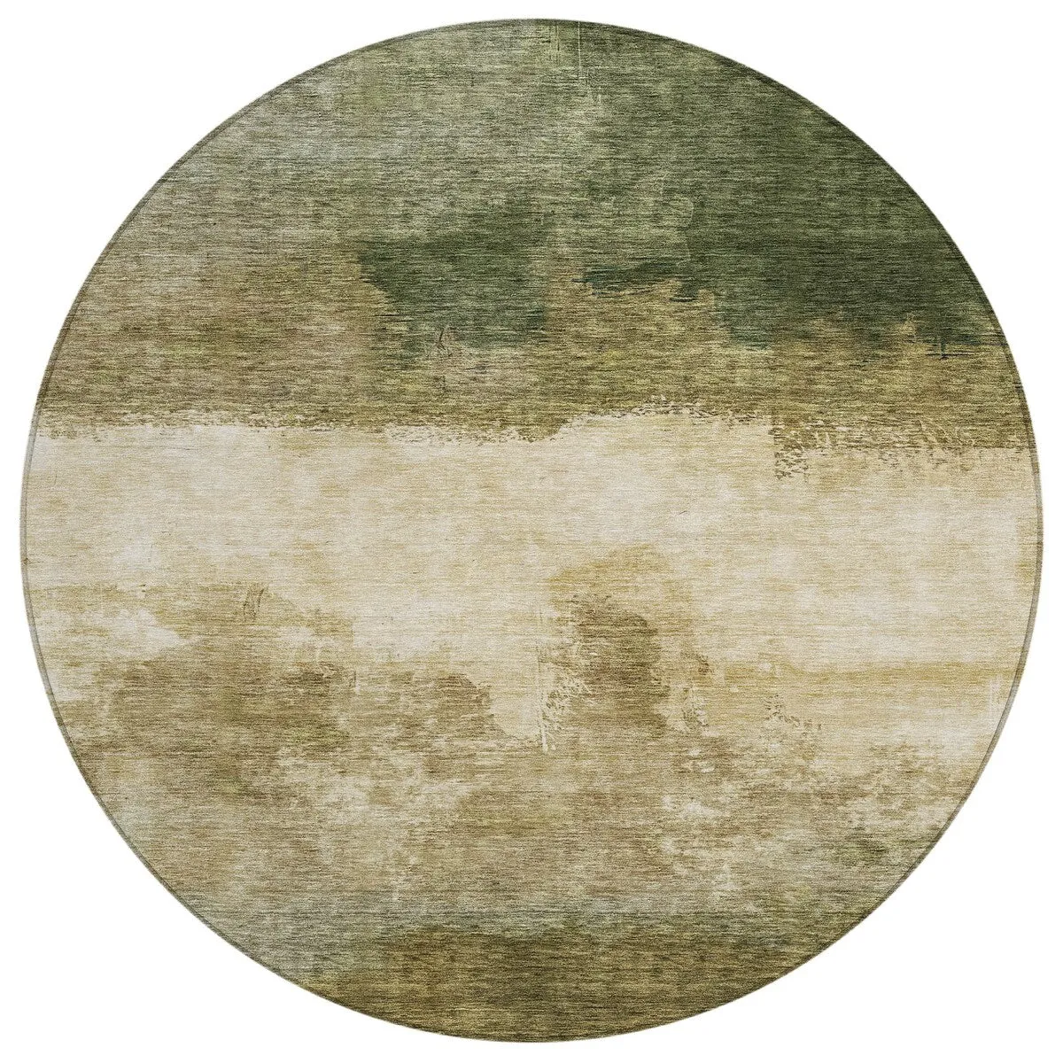 Machine Washable Indoor/ Outdoor Contemporary Chantille Rug