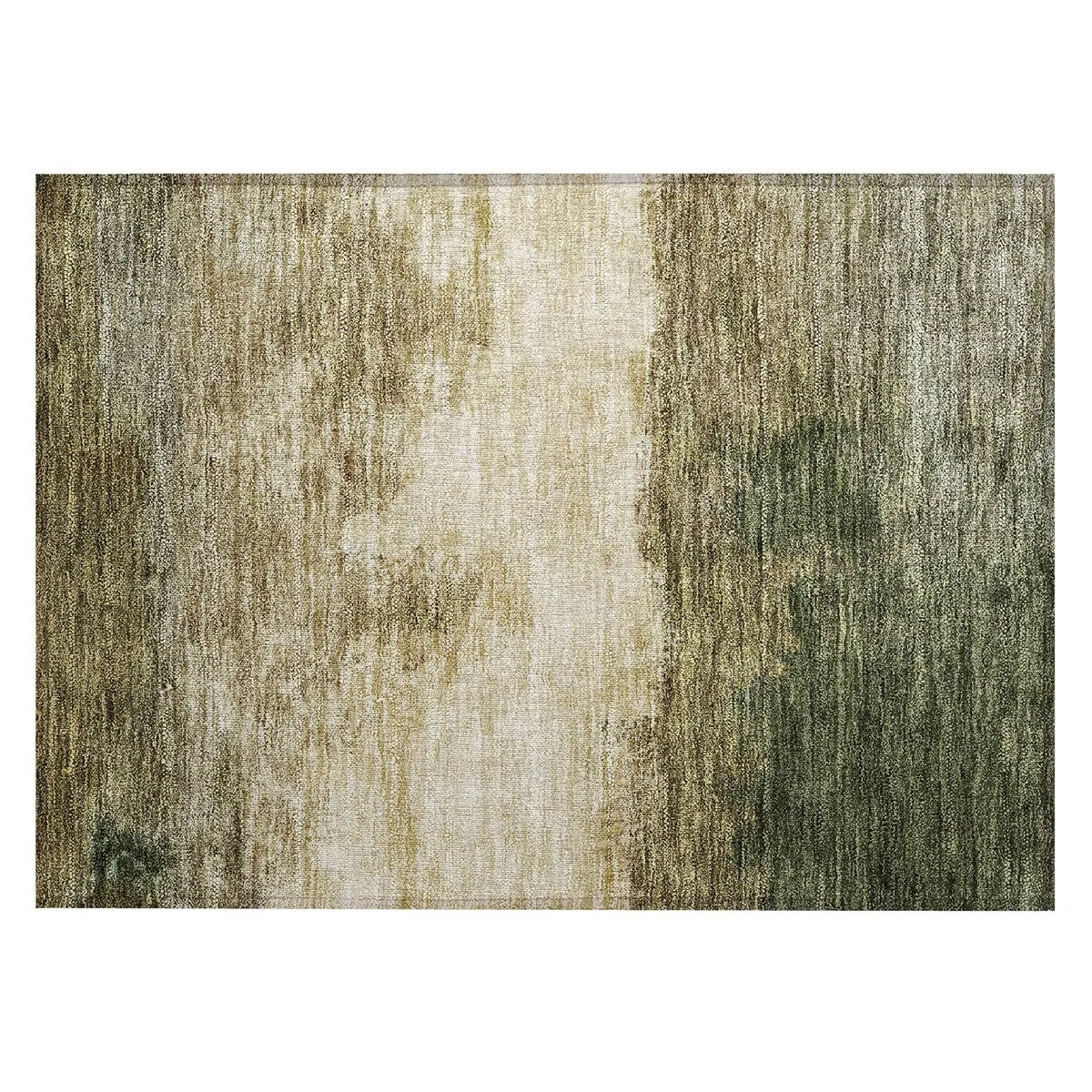Machine Washable Indoor/ Outdoor Contemporary Chantille Rug