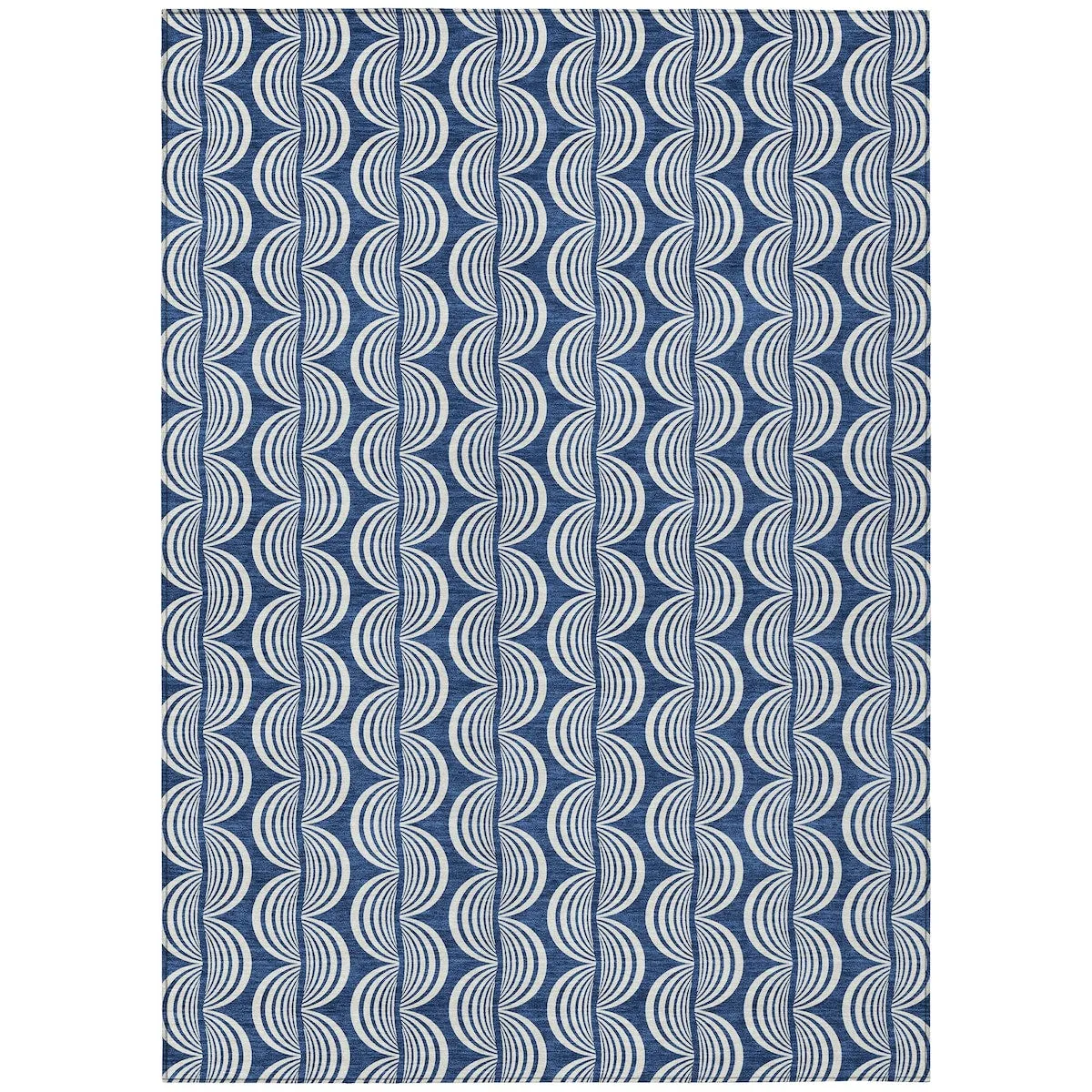Machine Washable Indoor/ Outdoor Contemporary Chantille Rug