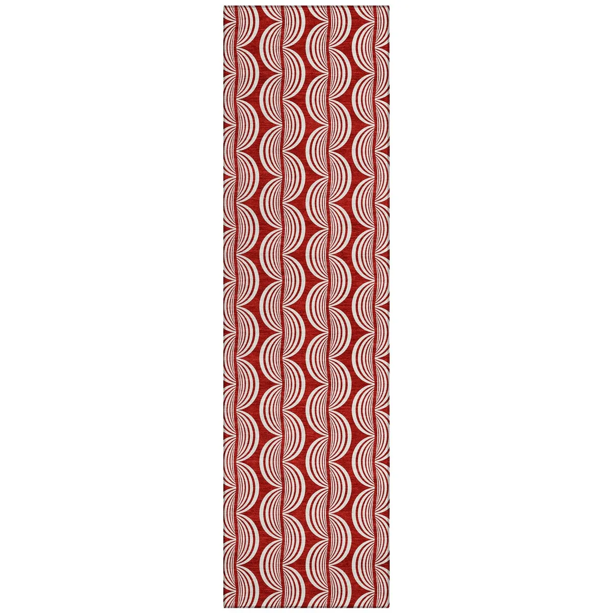 Machine Washable Indoor/ Outdoor Contemporary Chantille Rug