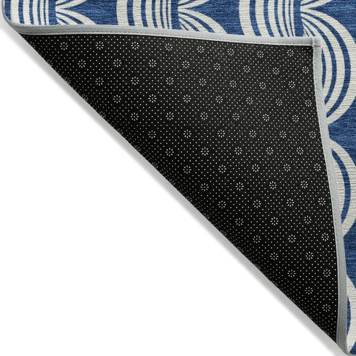 Machine Washable Indoor/ Outdoor Contemporary Chantille Rug