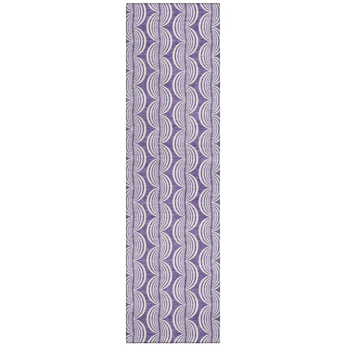 Machine Washable Indoor/ Outdoor Contemporary Chantille Rug