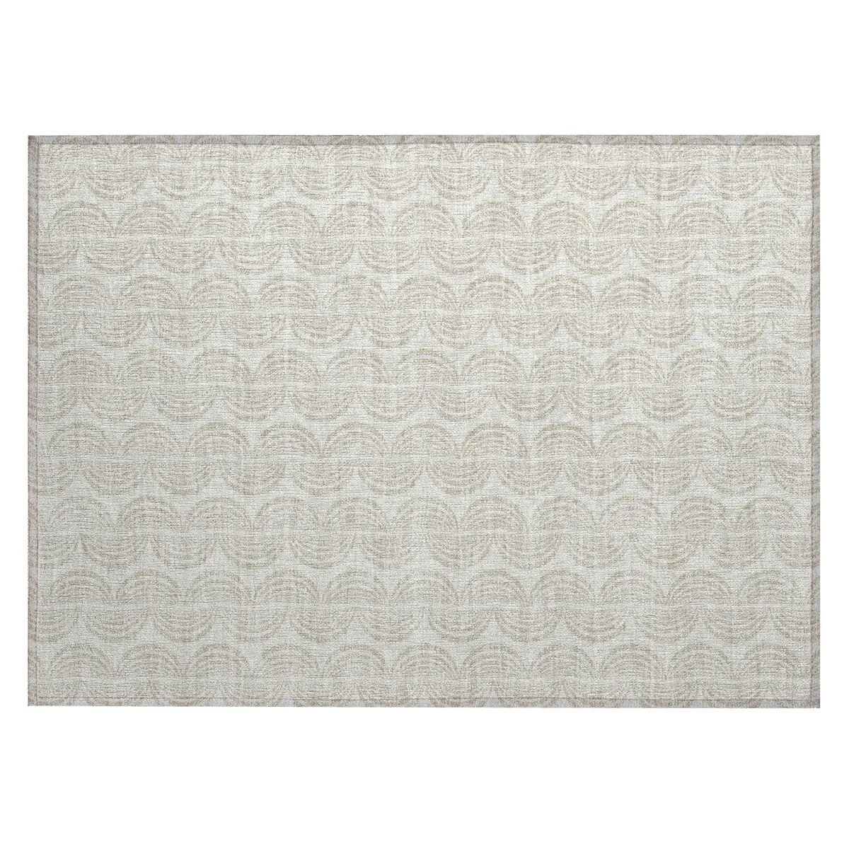 Machine Washable Indoor/ Outdoor Contemporary Chantille Rug