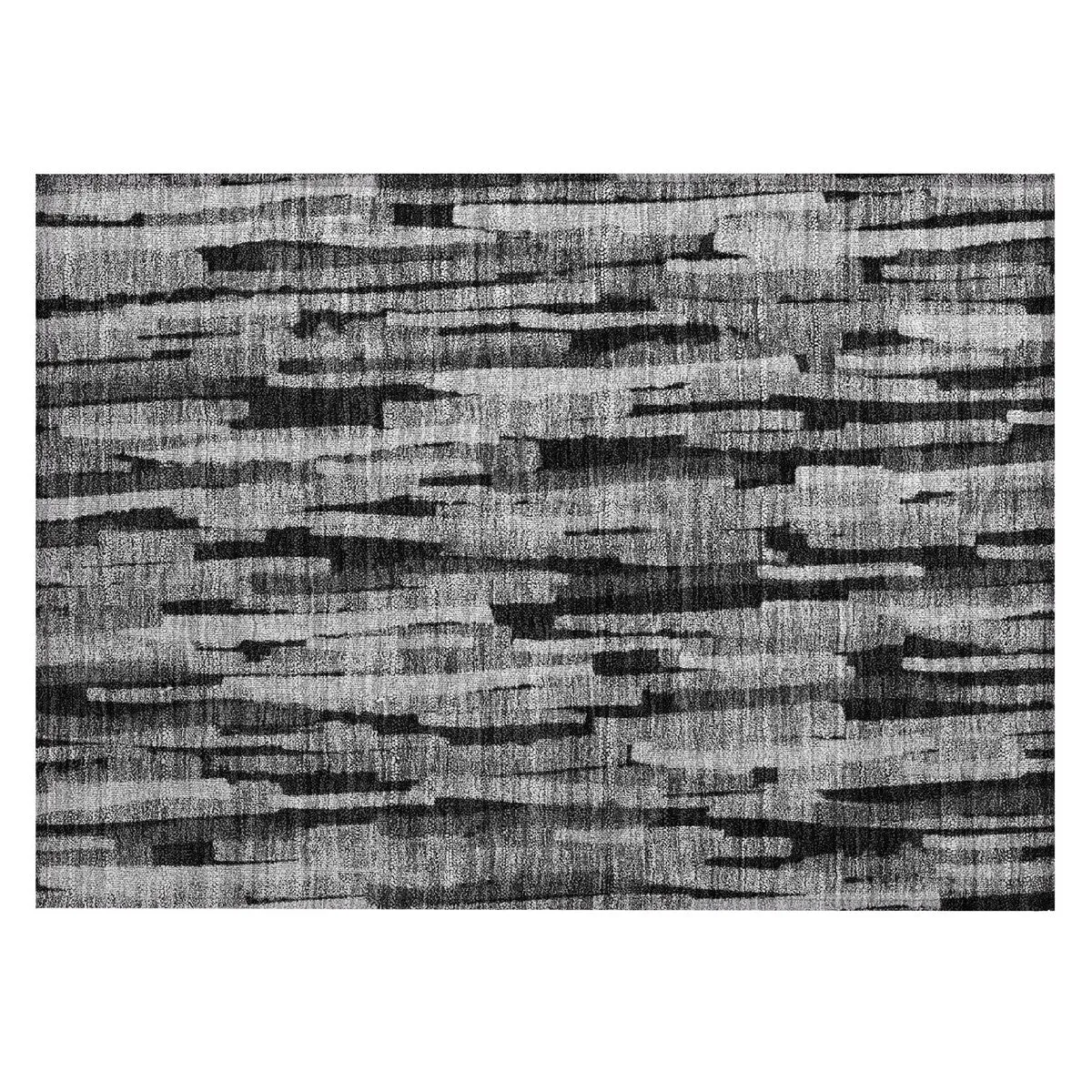 Machine Washable Indoor/ Outdoor Contemporary Chantille Rug