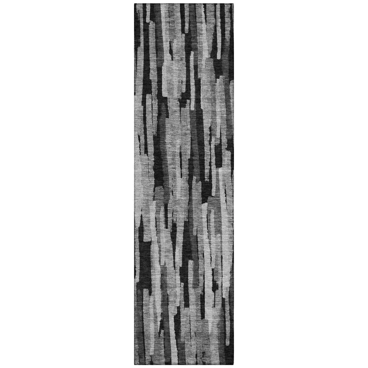 Machine Washable Indoor/ Outdoor Contemporary Chantille Rug