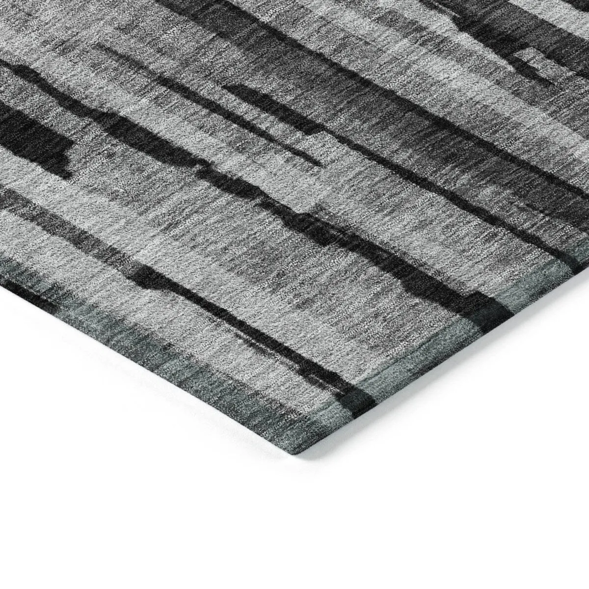 Machine Washable Indoor/ Outdoor Contemporary Chantille Rug