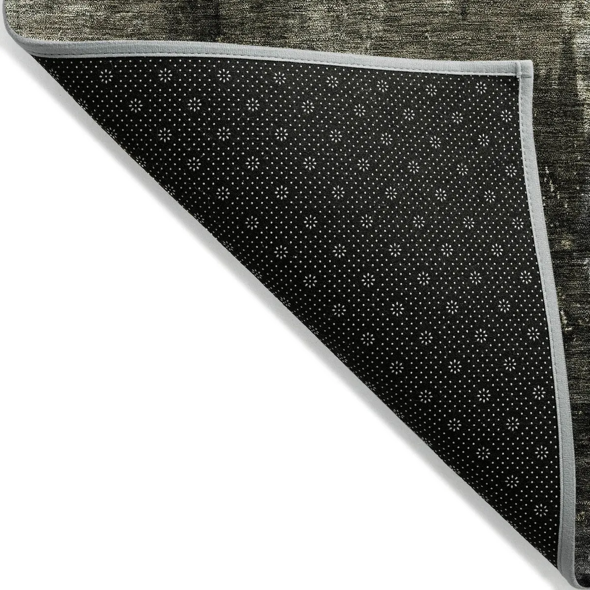 Machine Washable Indoor/ Outdoor Contemporary Chantille Rug