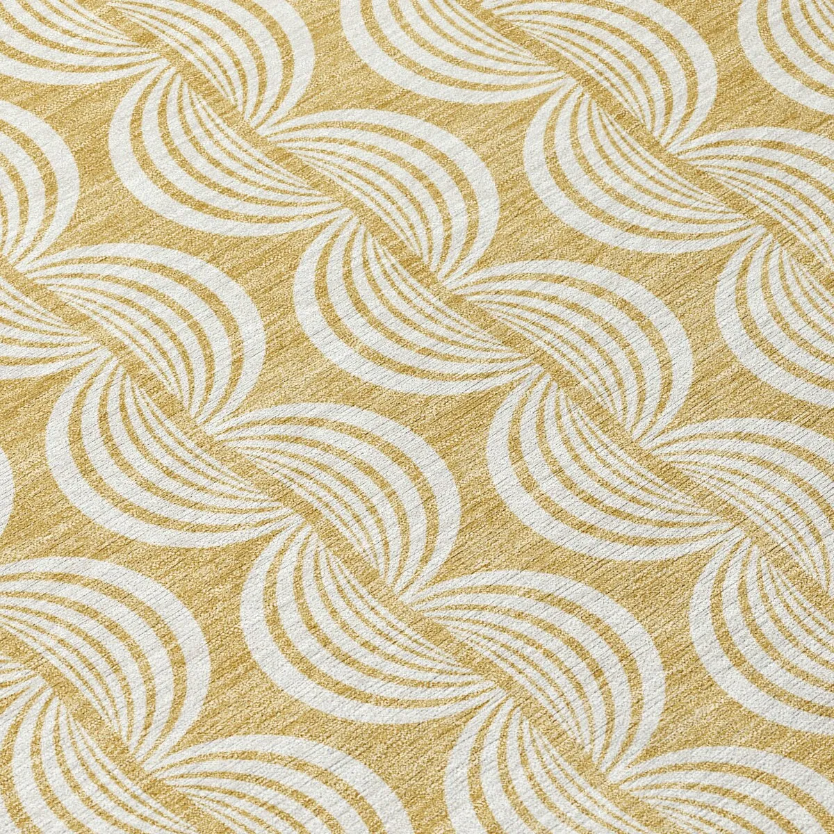 Machine Washable Indoor/ Outdoor Contemporary Chantille Rug