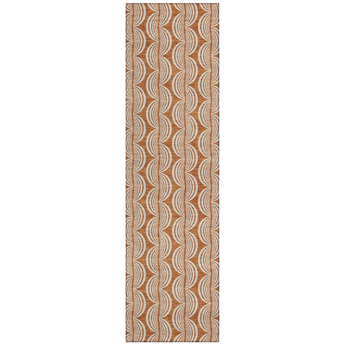 Machine Washable Indoor/ Outdoor Contemporary Chantille Rug