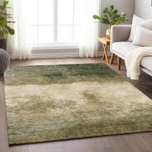 Machine Washable Indoor/ Outdoor Contemporary Chantille Rug