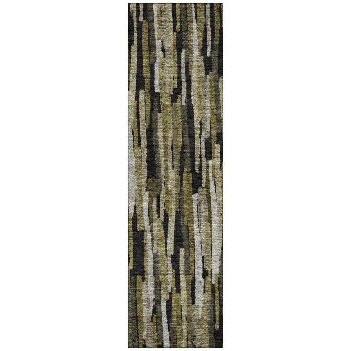Machine Washable Indoor/ Outdoor Contemporary Chantille Rug