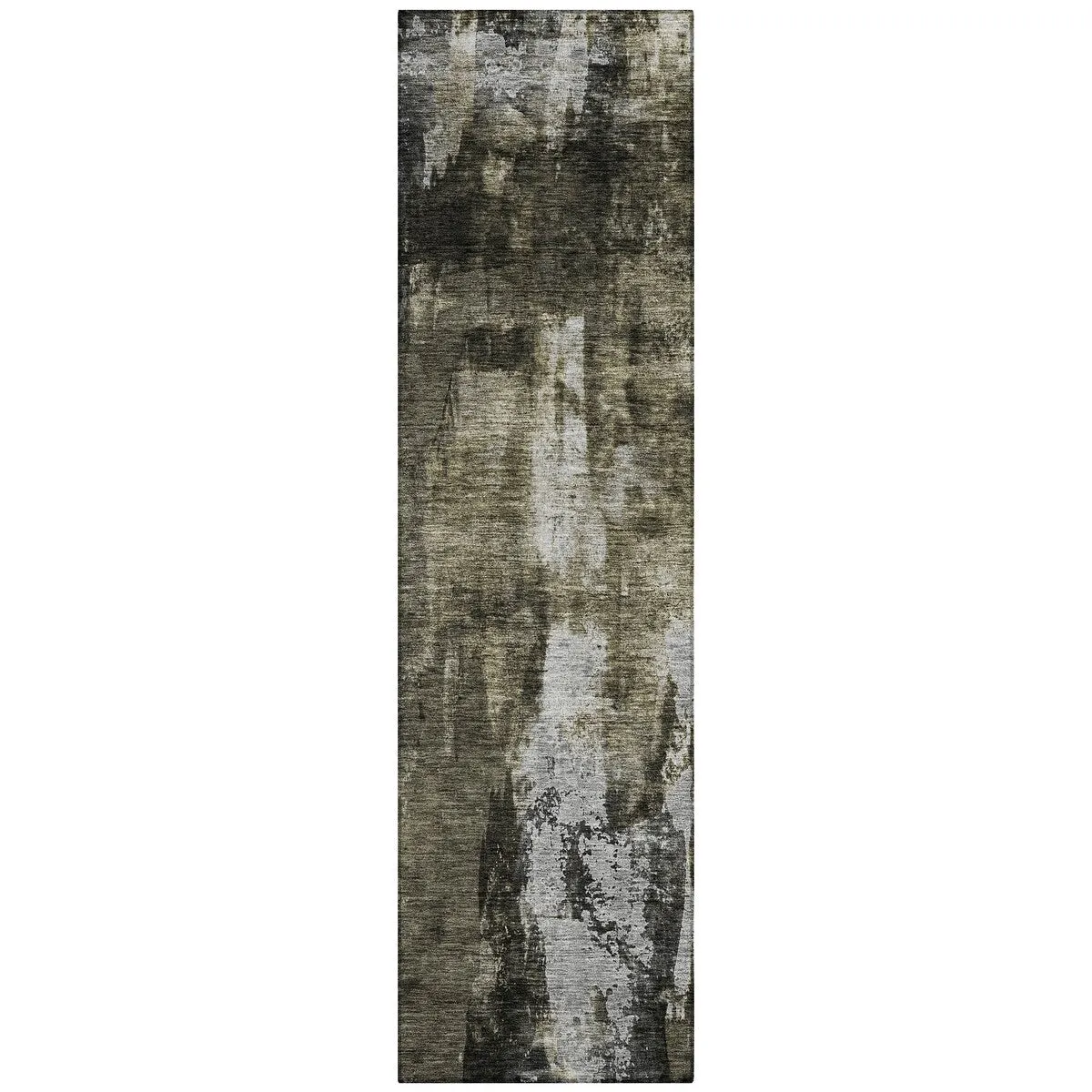 Machine Washable Indoor/ Outdoor Contemporary Chantille Rug