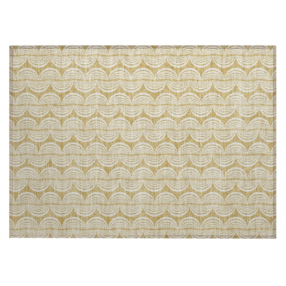 Machine Washable Indoor/ Outdoor Contemporary Chantille Rug
