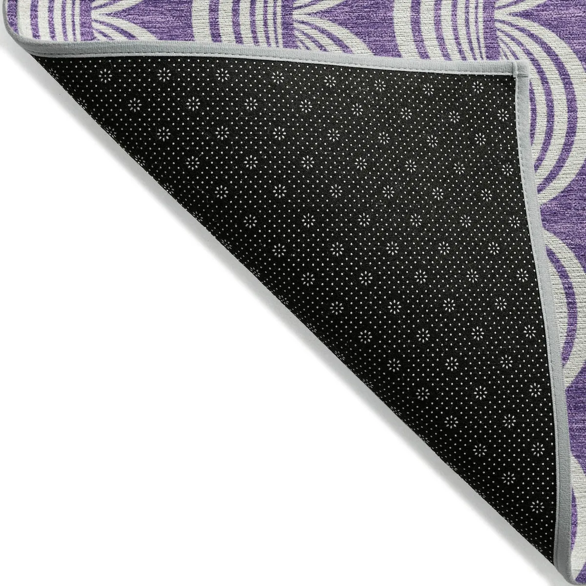 Machine Washable Indoor/ Outdoor Contemporary Chantille Rug