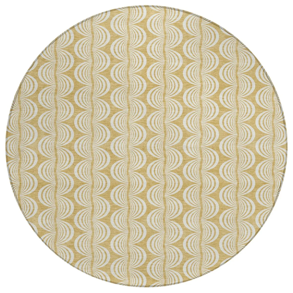 Machine Washable Indoor/ Outdoor Contemporary Chantille Rug
