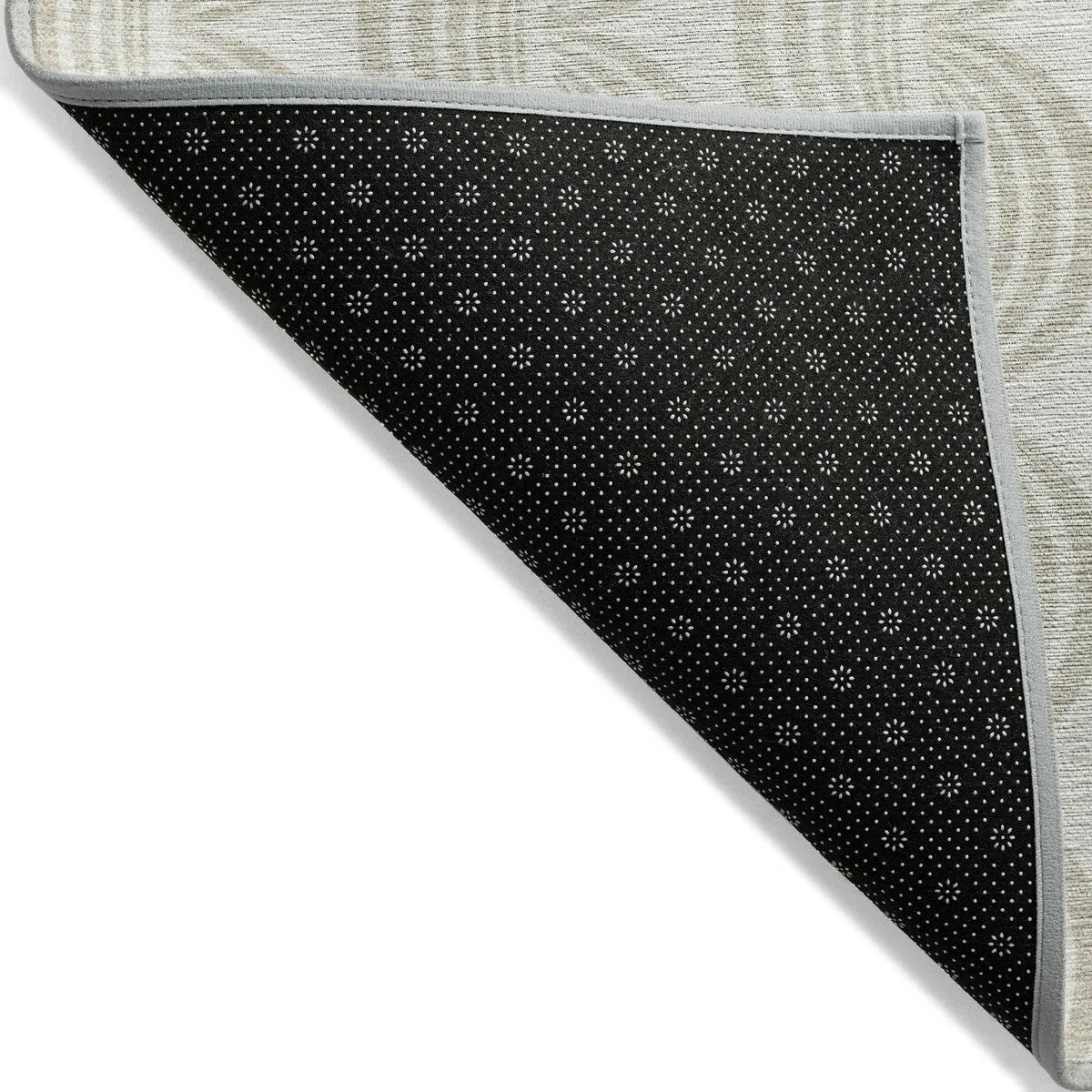 Machine Washable Indoor/ Outdoor Contemporary Chantille Rug