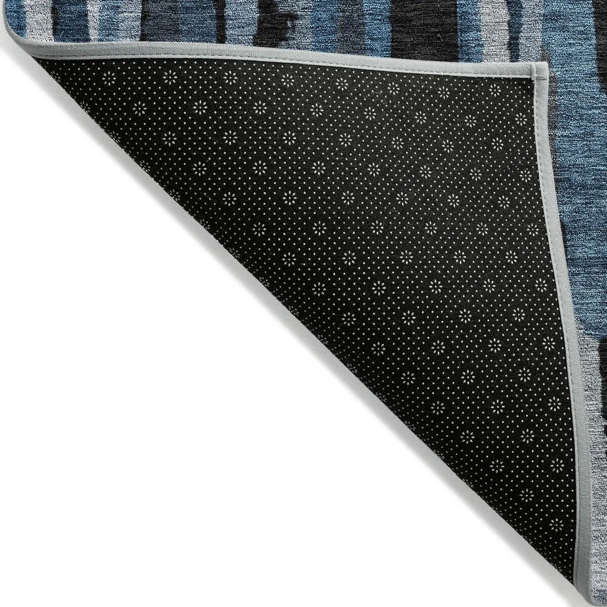 Machine Washable Indoor/ Outdoor Contemporary Chantille Rug