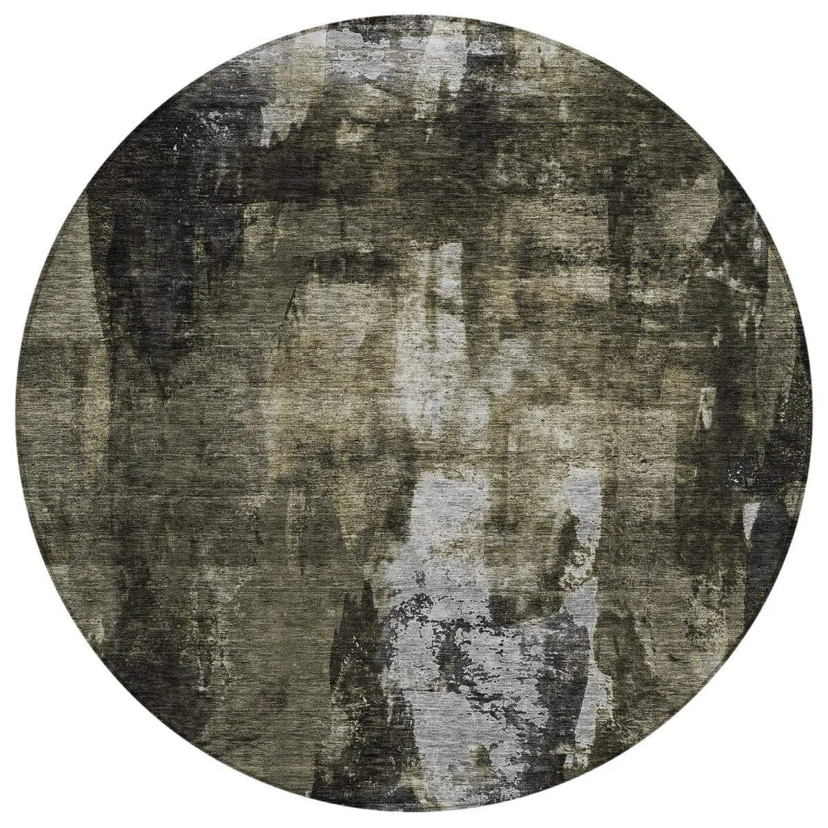 Machine Washable Indoor/ Outdoor Contemporary Chantille Rug