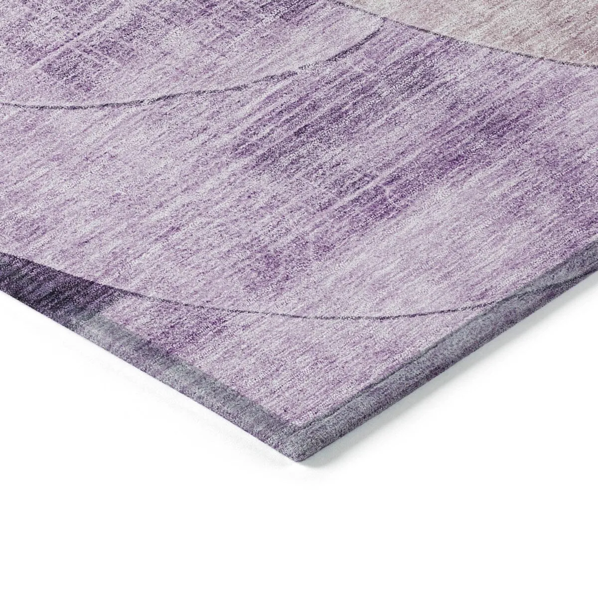 Machine Washable Indoor/ Outdoor Contemporary Deco Chantille Rug