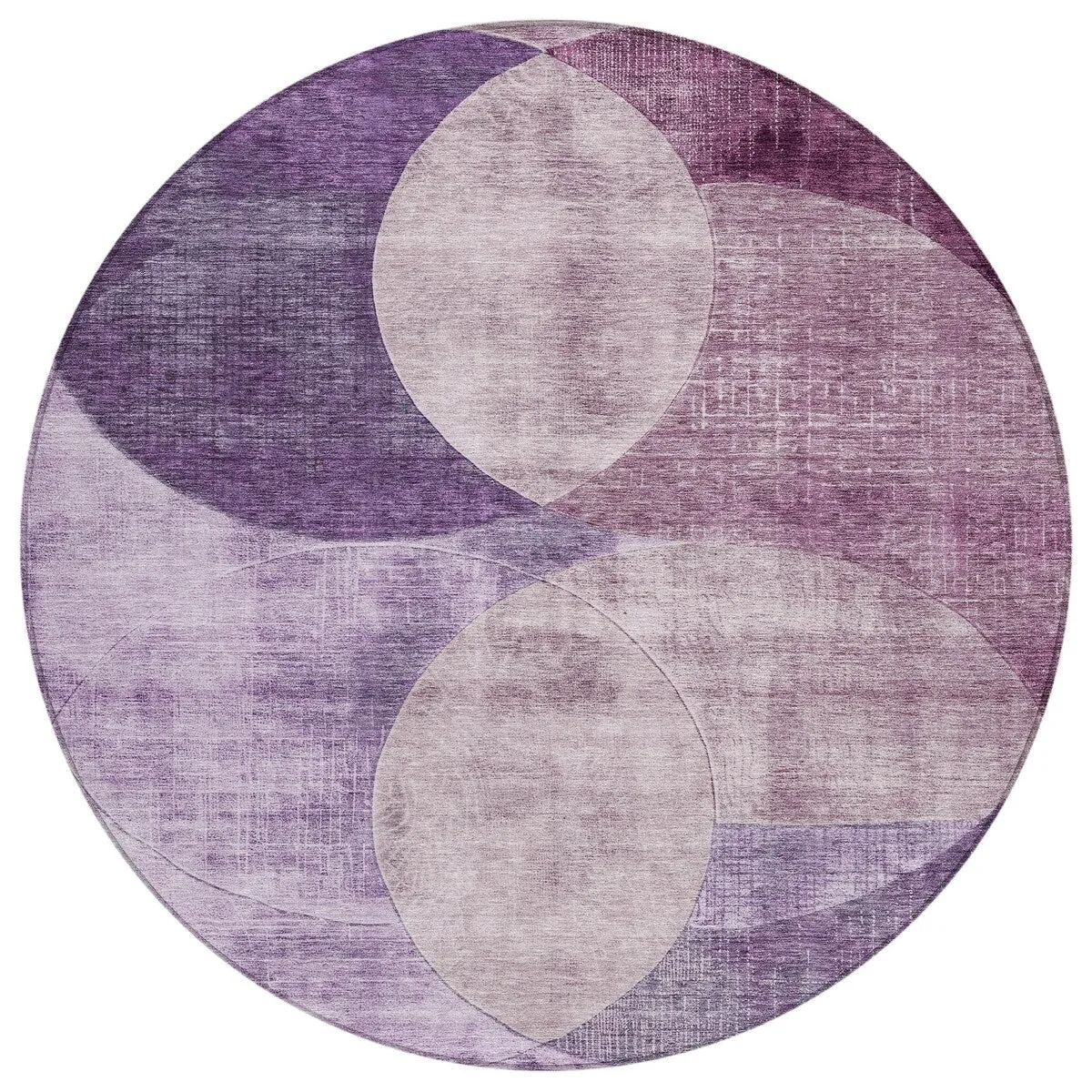 Machine Washable Indoor/ Outdoor Contemporary Deco Chantille Rug