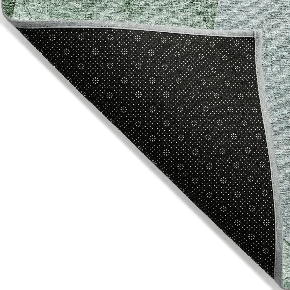 Machine Washable Indoor/ Outdoor Contemporary Deco Chantille Rug