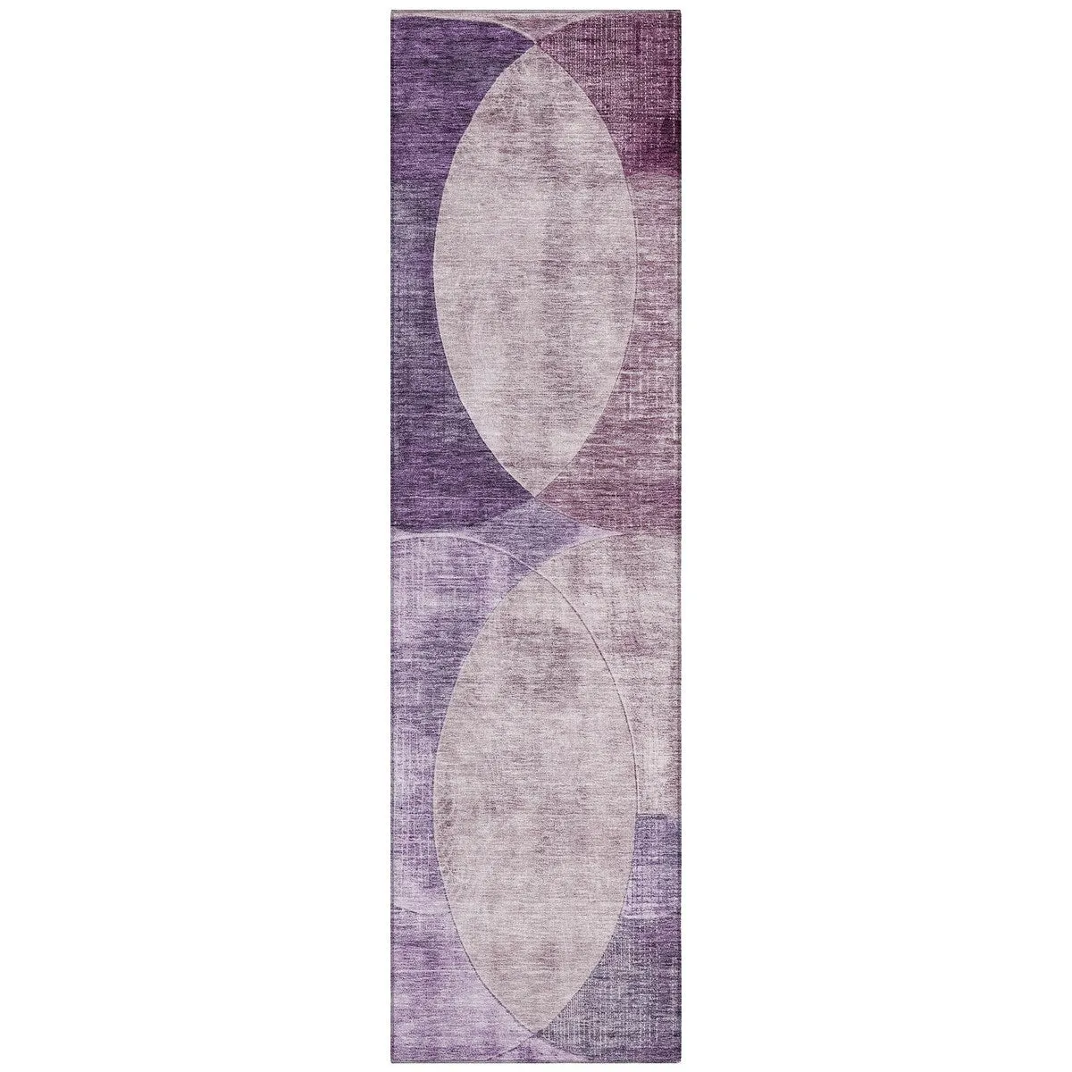 Machine Washable Indoor/ Outdoor Contemporary Deco Chantille Rug