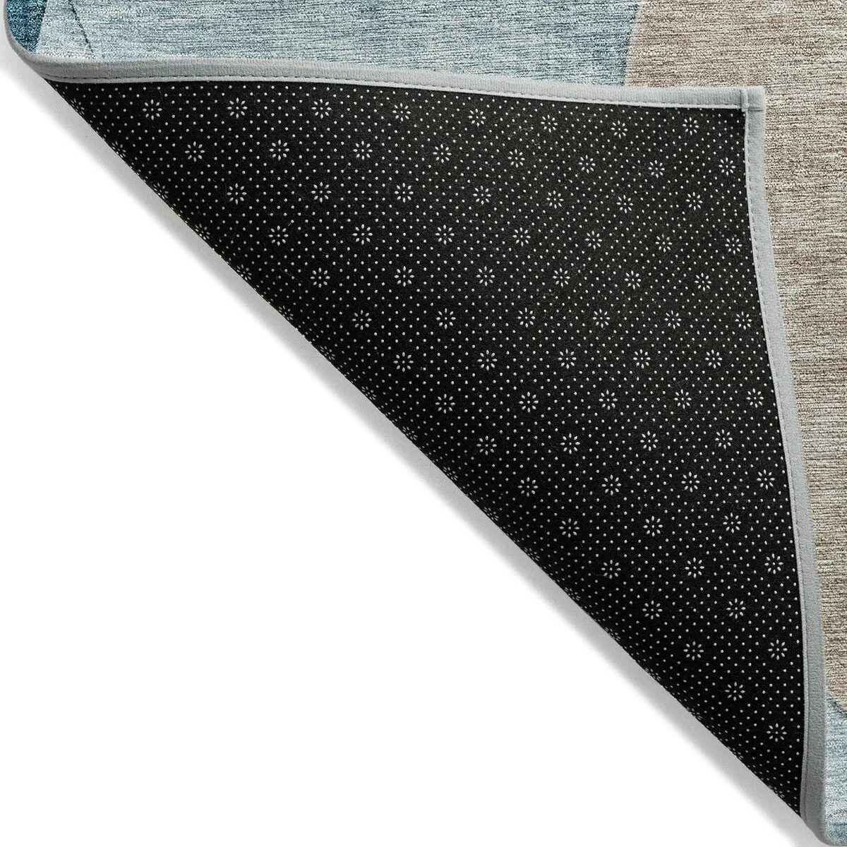 Machine Washable Indoor/ Outdoor Contemporary Deco Chantille Rug