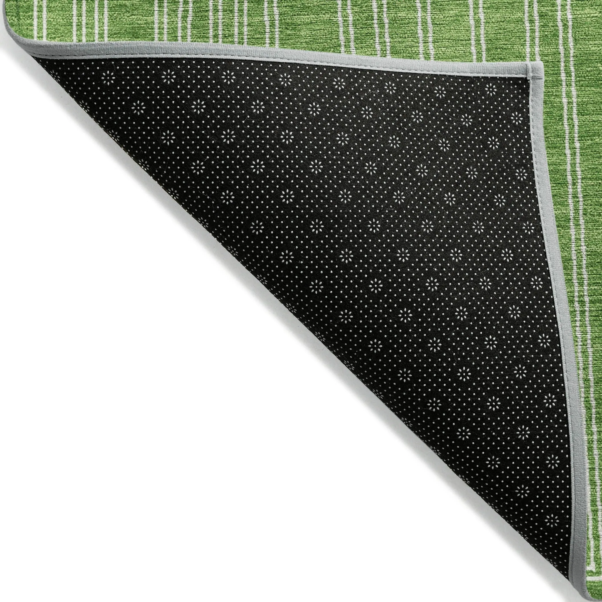 Machine Washable Indoor/ Outdoor Contemporary Stack Chantille Rug