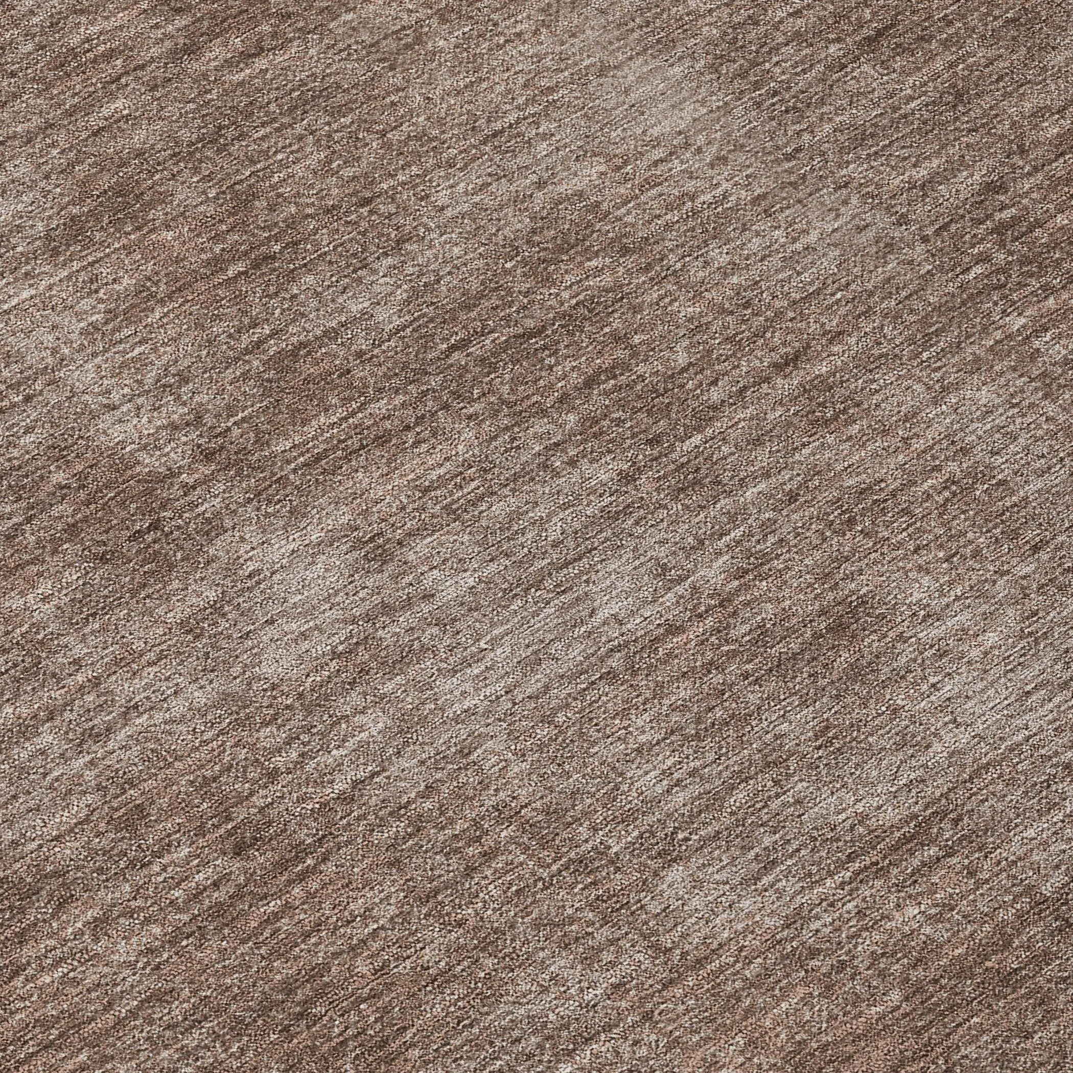 Machine Washable Indoor/ Outdoor Simple Solid Chantille Rug
