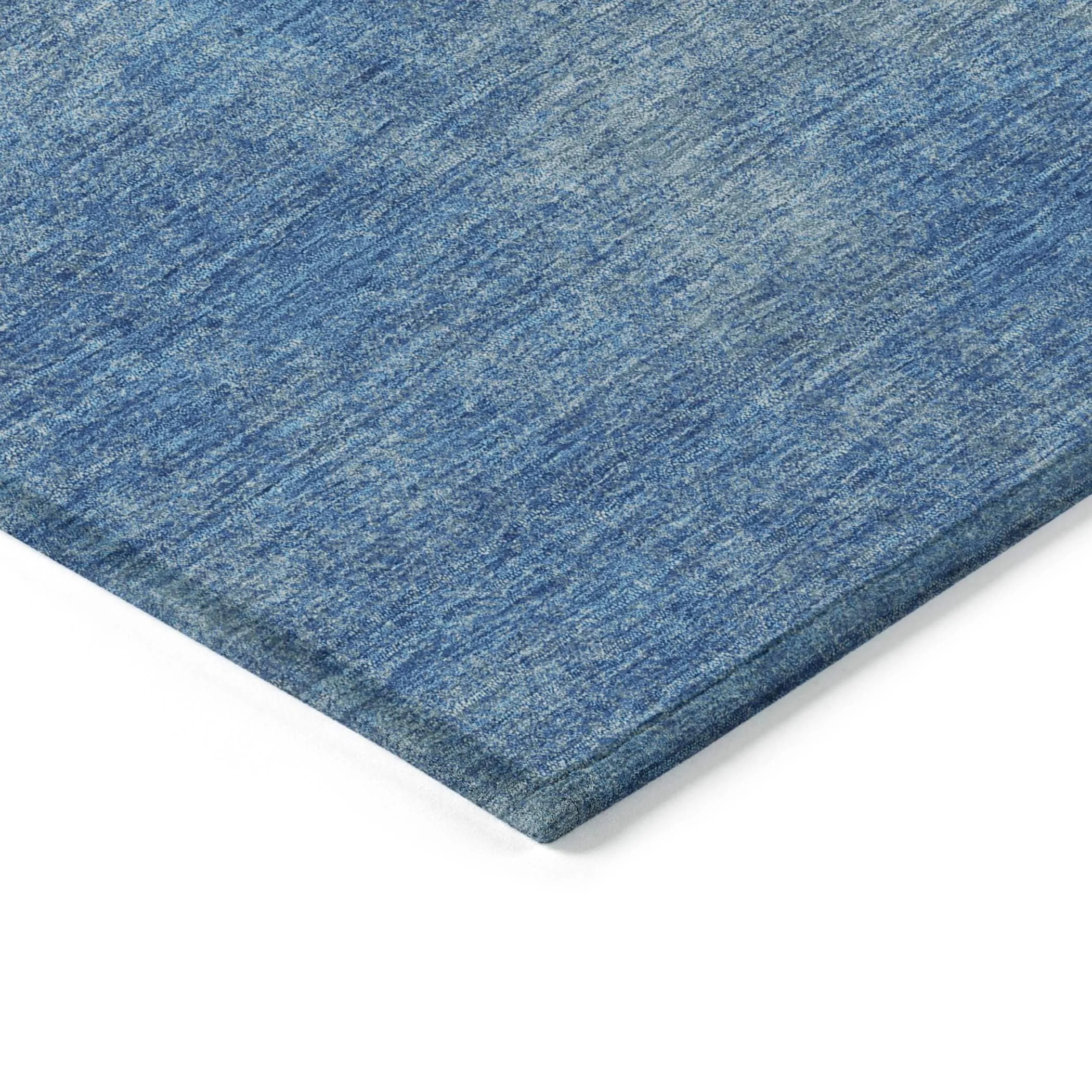 Machine Washable Indoor/ Outdoor Simple Solid Chantille Rug