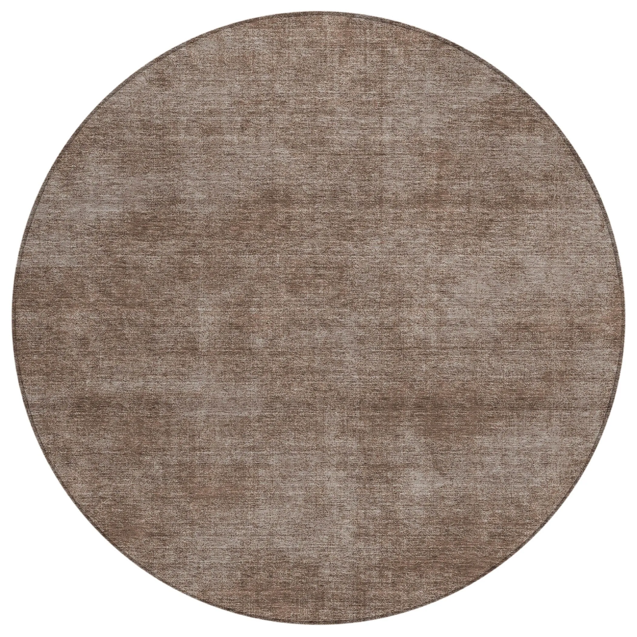 Machine Washable Indoor/ Outdoor Simple Solid Chantille Rug