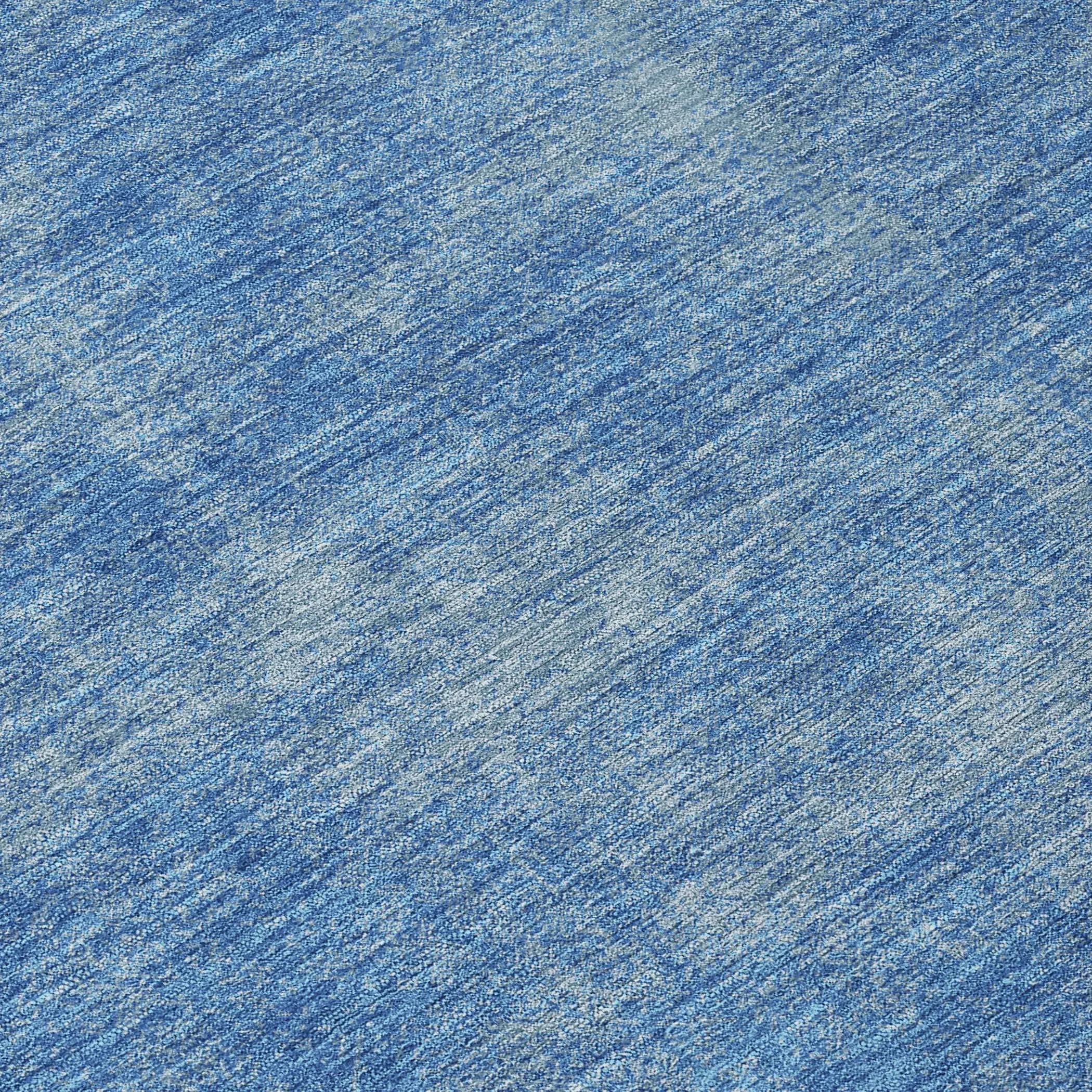 Machine Washable Indoor/ Outdoor Simple Solid Chantille Rug