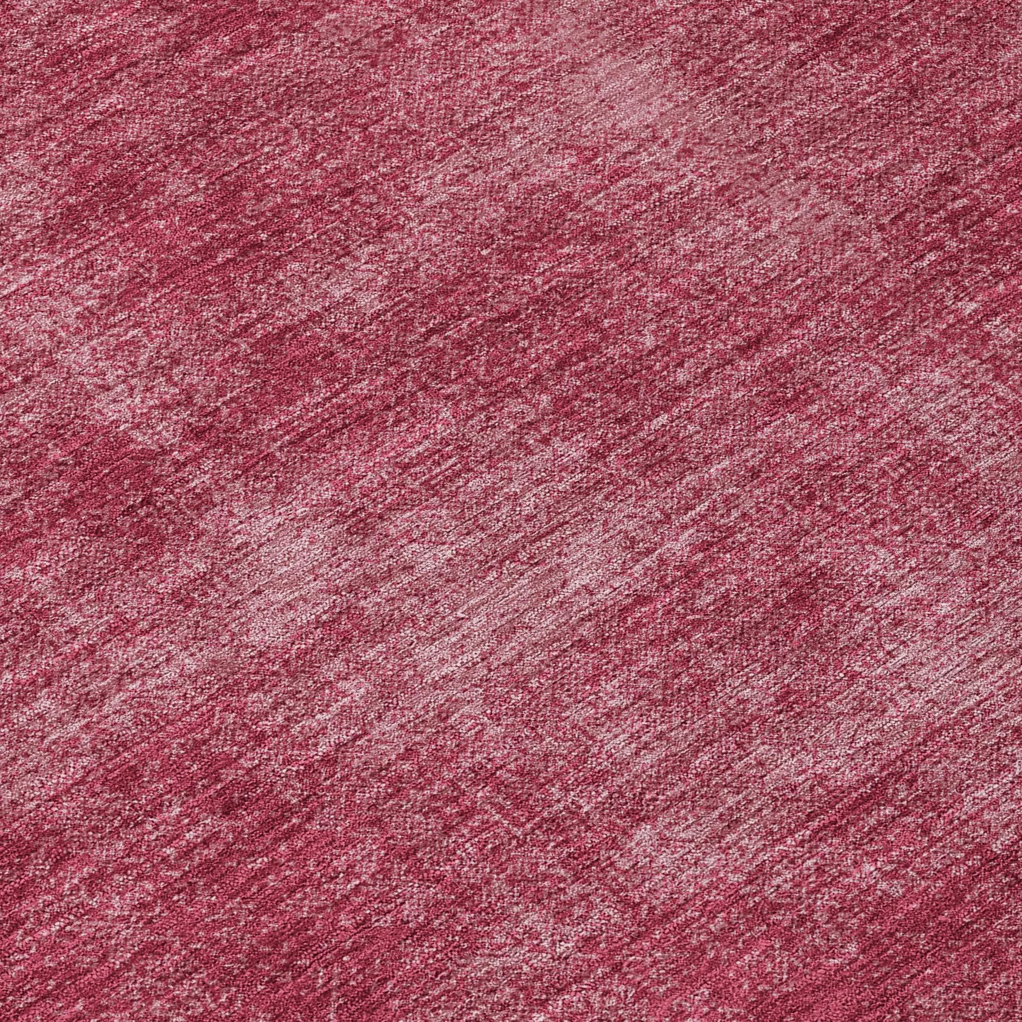 Machine Washable Indoor/ Outdoor Simple Solid Chantille Rug