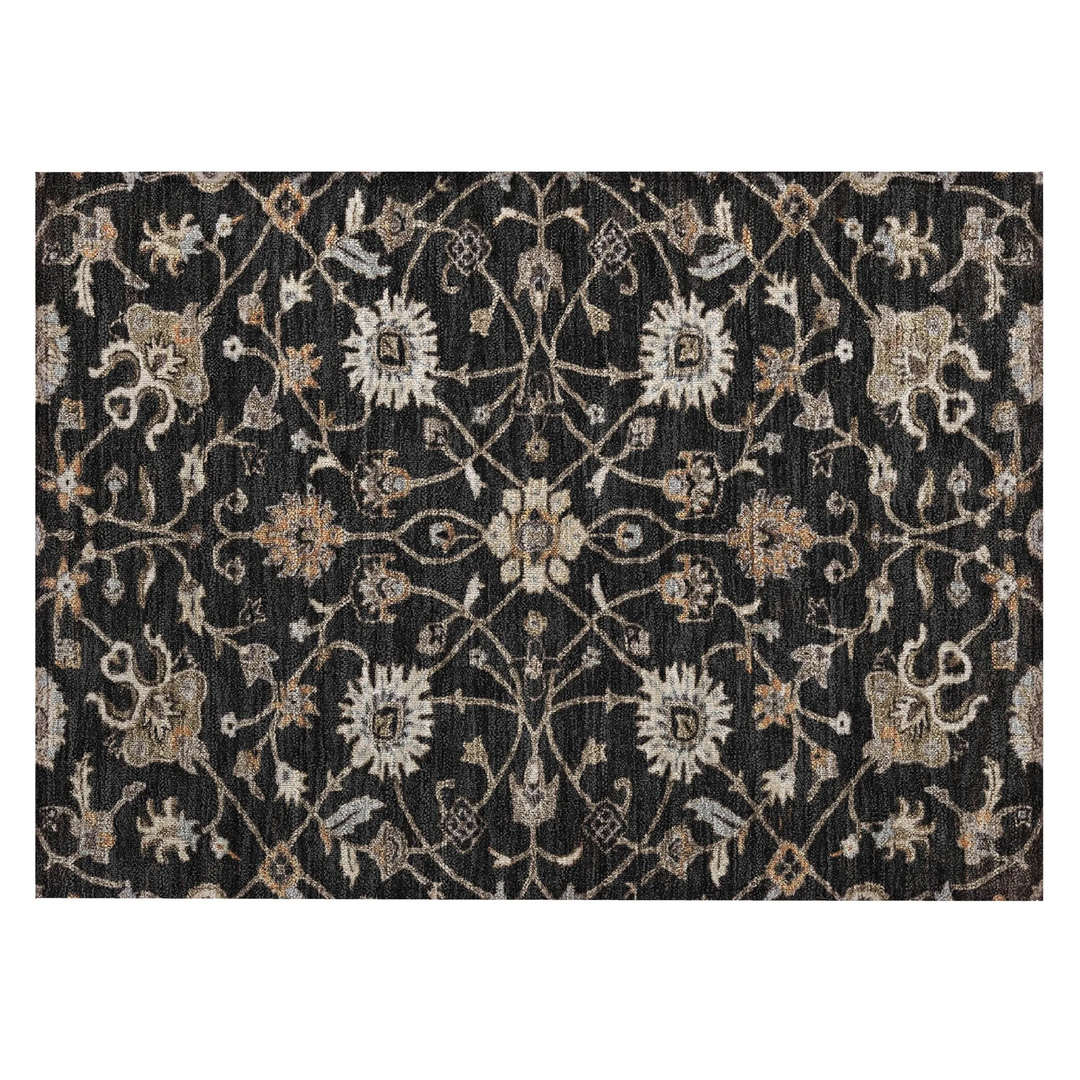 Machine Washable Indoor/ Outdoor Traditional Persian Chantille Rug