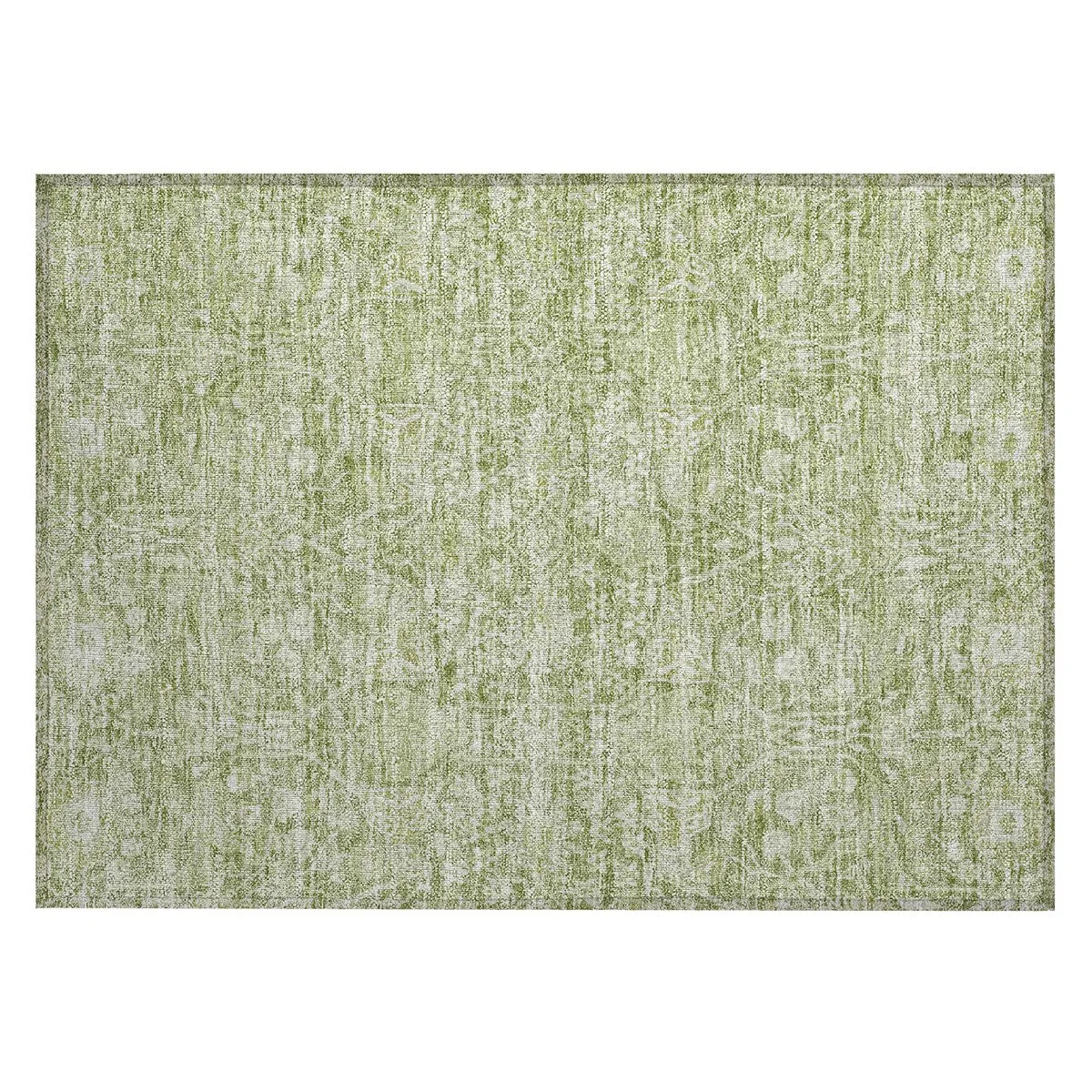 Machine Washable Indoor/ Outdoor Vintage Boho Chantille Rug