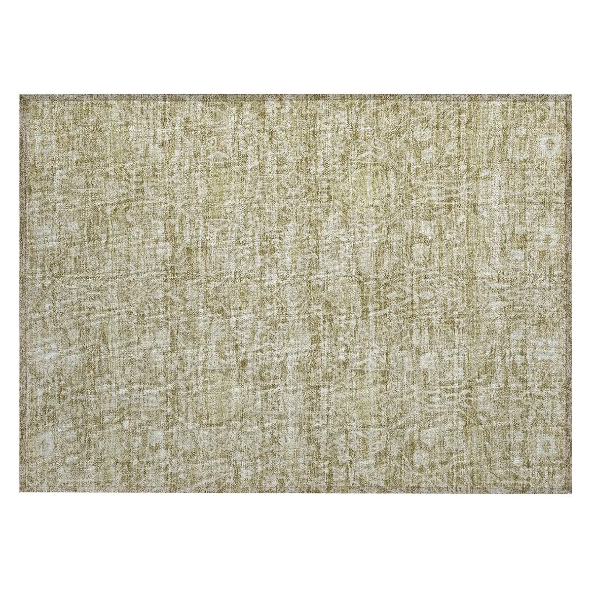 Machine Washable Indoor/ Outdoor Vintage Boho Chantille Rug