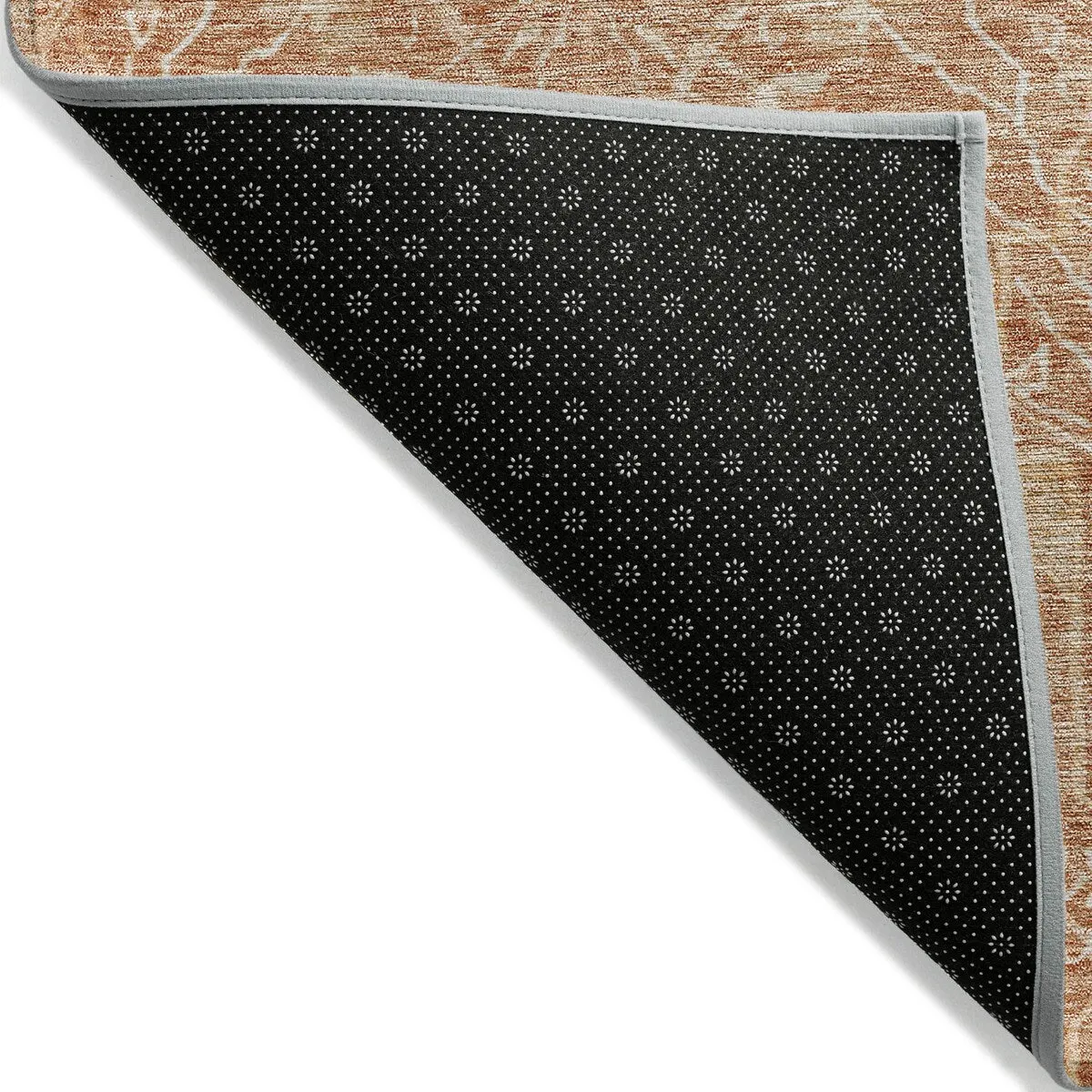 Machine Washable Indoor/ Outdoor Vintage Boho Chantille Rug