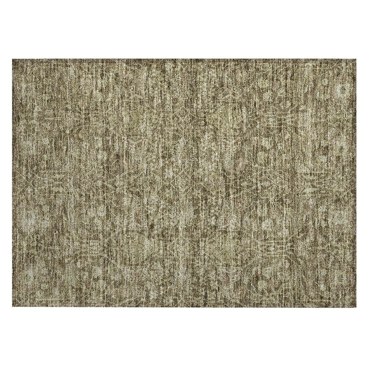 Machine Washable Indoor/ Outdoor Vintage Boho Chantille Rug