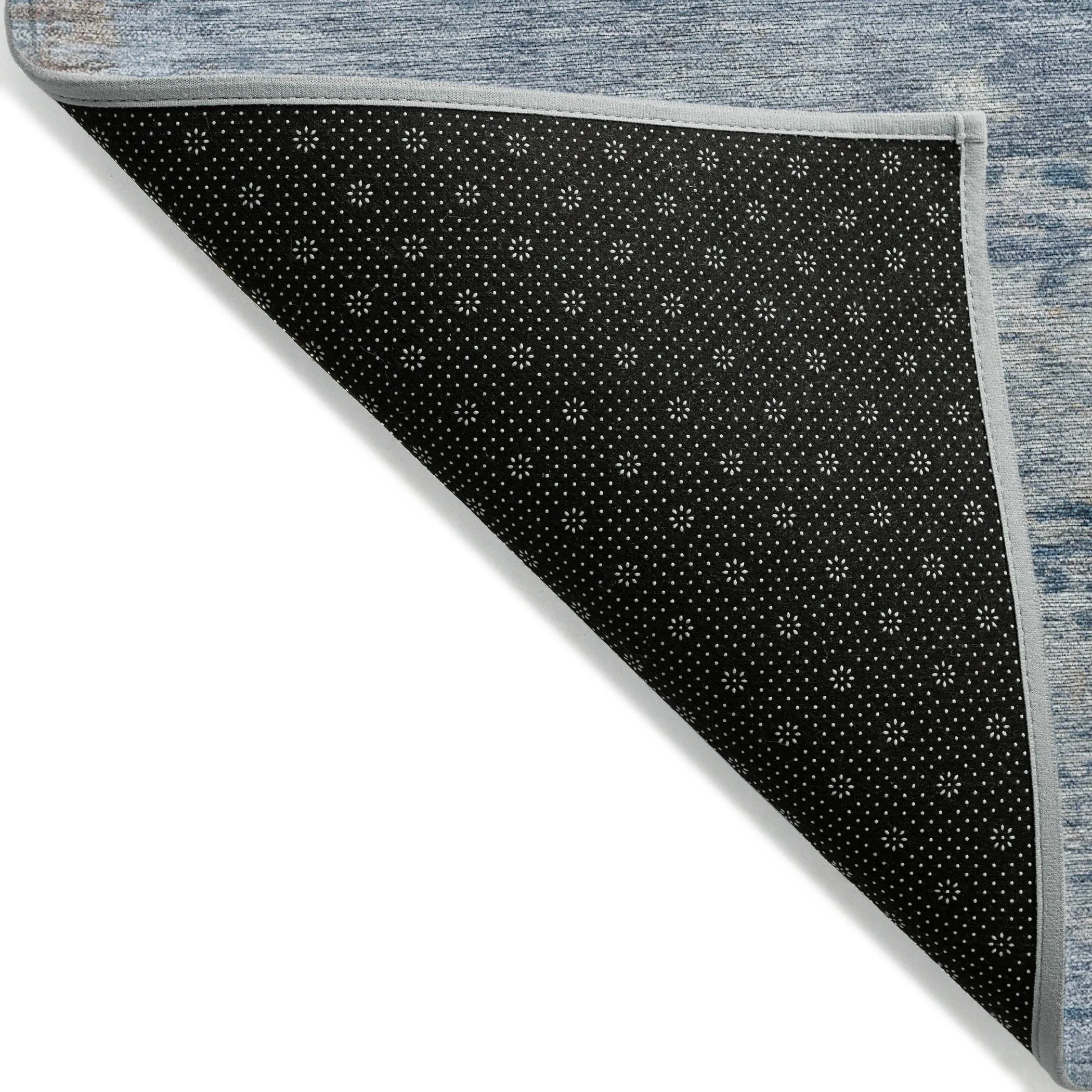 Machine Washable Indoor/Outdoor Contemporary Chantille Rug